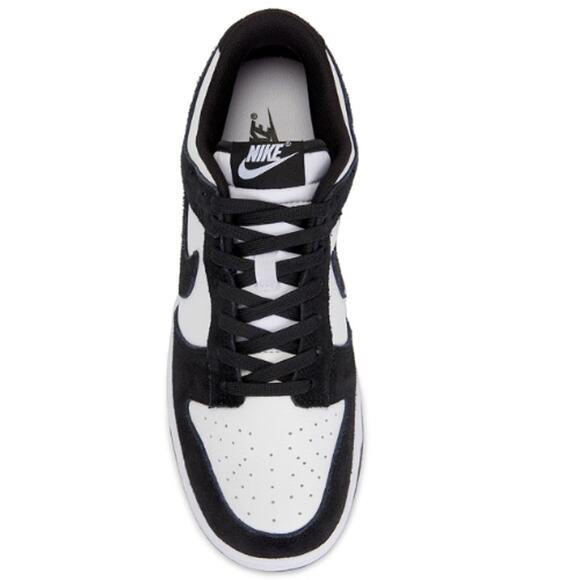 Nike Dunk Low Sneaker in White, Black, & White Used Size 8 Mens 6.5 Womens - Picture 3 of 8